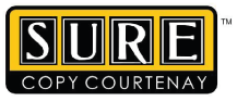 logo - Sure Copy Courtenay
